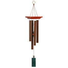 Load image into Gallery viewer, Jasper Wind Chime, Green, 19in
