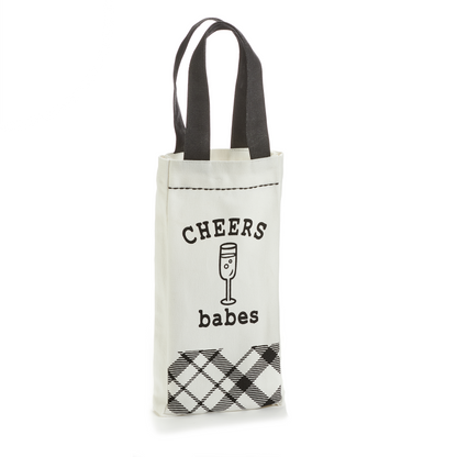 Cotton Wine Bag, Coffee Until Cocktails, 3 Styles