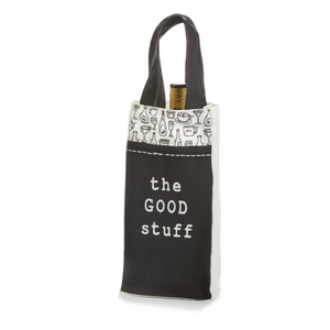 Cotton Wine Bag, Coffee Until Cocktails, 3 Styles