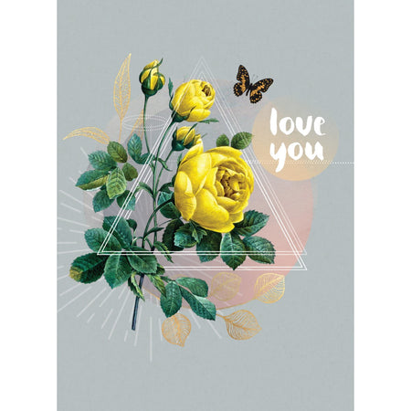 Birthday Card, Love You/Yellow Roses