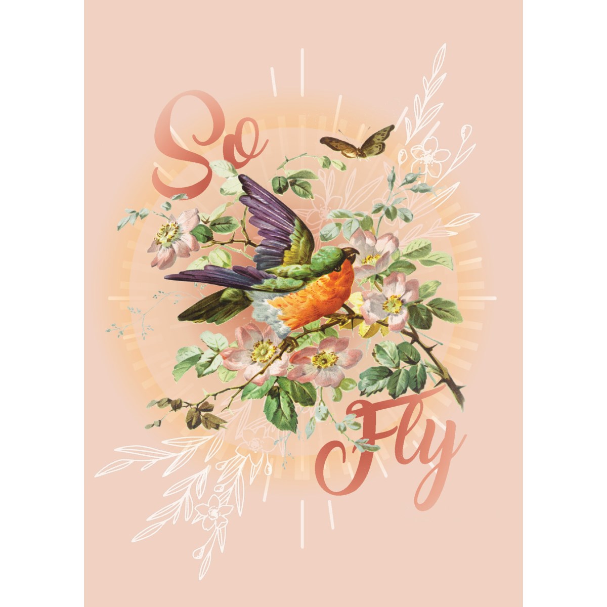 Birthday Card, So Fly