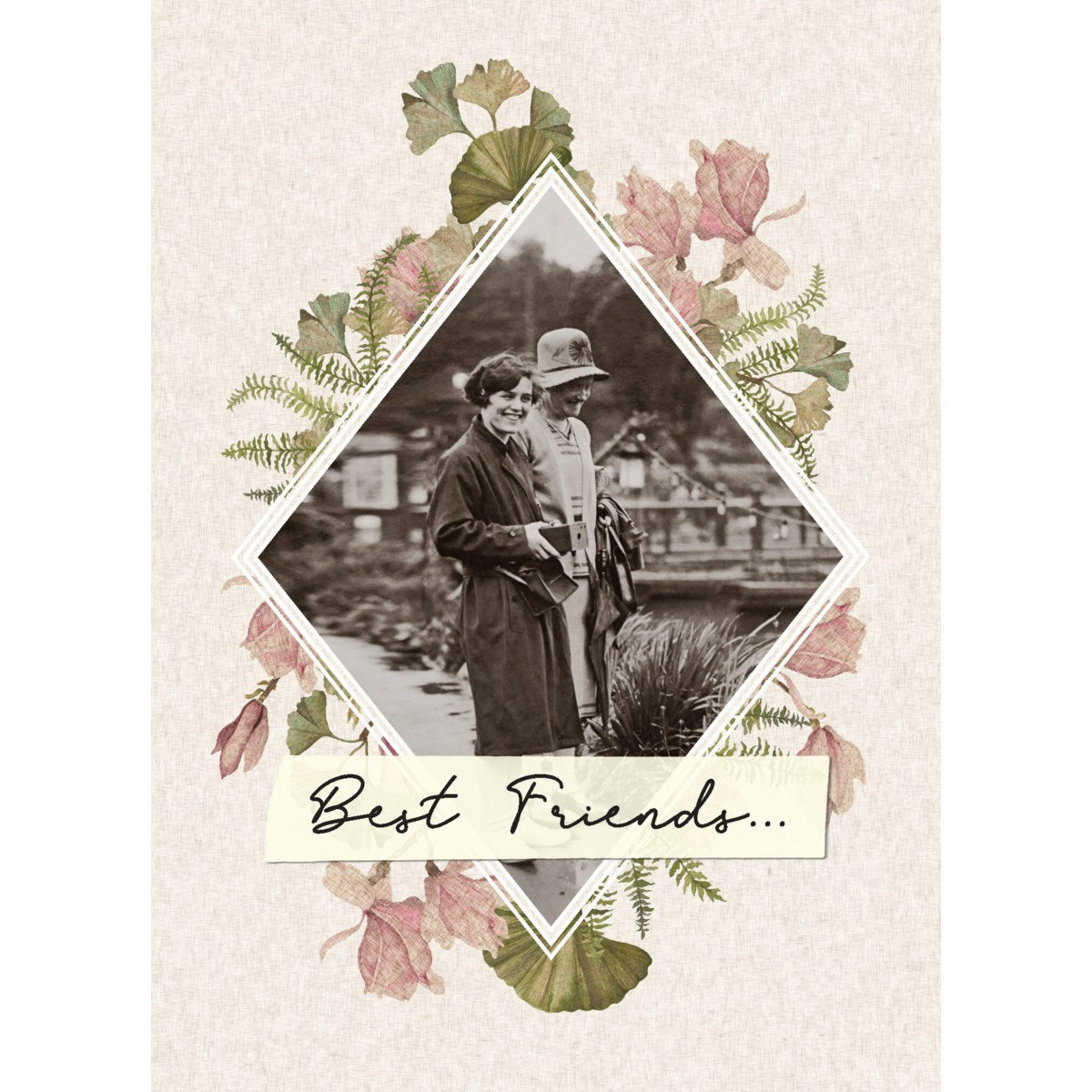 Greeting Card, Best Friends/Bodies Are Buried