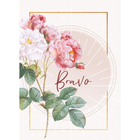 Congratulations Card, Bravo