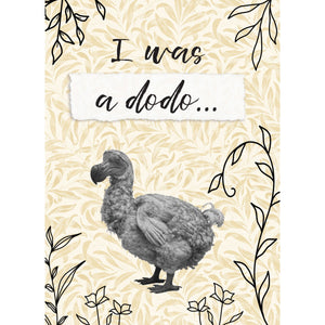 Apology Card, I Was a Dodo