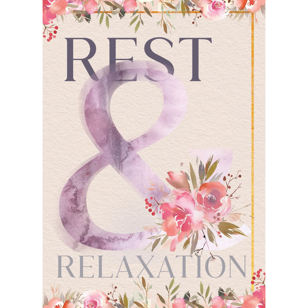Retirement Card, Rest & Relaxation
