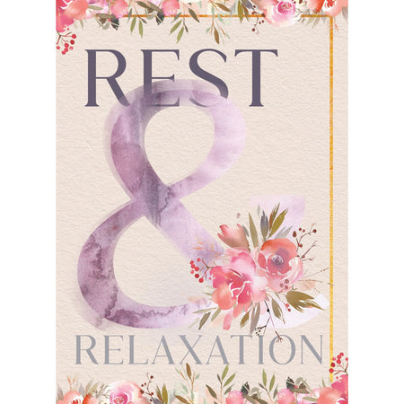 Retirement Card, Rest & Relaxation