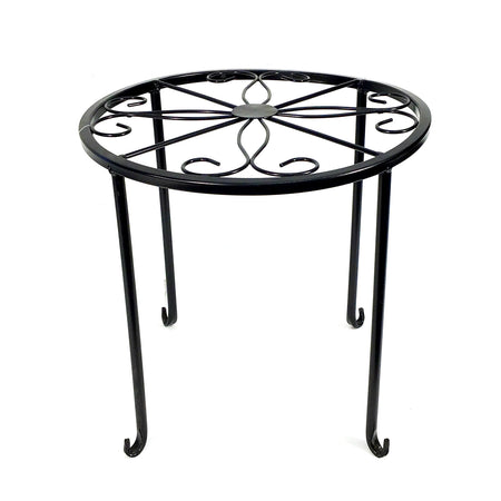 Metal Scroll Flower Plant Stand, 11.75in