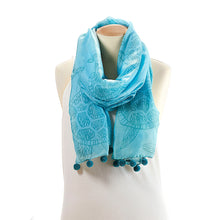 Load image into Gallery viewer, Ladies Fashion Scarf, Blue Reflections, 4 Styles
