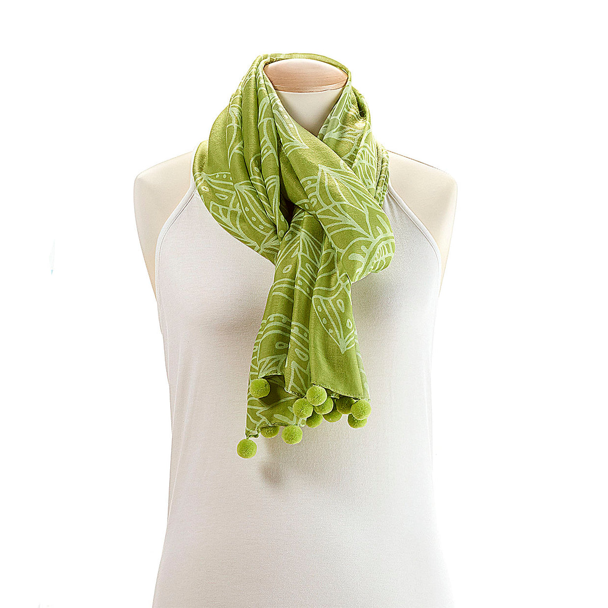 Ladies Fashion Scarf, Blue Reflections, 4 Styles