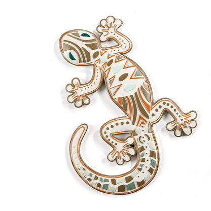 Polyresin Desert Gecko Wall Decor, 2 Styles