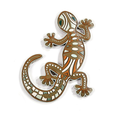 Polyresin Desert Gecko Wall Decor, 2 Styles