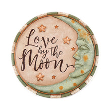 Load image into Gallery viewer, Polyresin Sun/Moon Stepping Stone, 2 Styles
