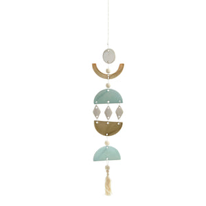 Geometric Desert Hanging Ceramic Decor, 4 Styles