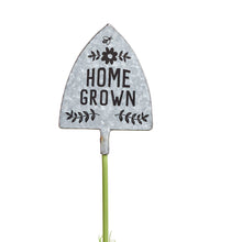 Load image into Gallery viewer, Metal Shovel Sign Garden Stake, 21in, 3 Styles
