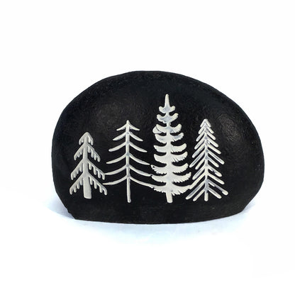 Nordic Summer Carved Stone-Look Key Hider