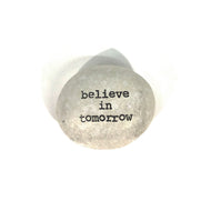 Nordic Life Stone Token with Sentiment, 7 Styles