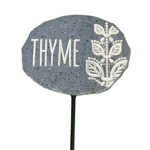 Nordic Summer Herb Plant Marker, 14in, 8 Styles
