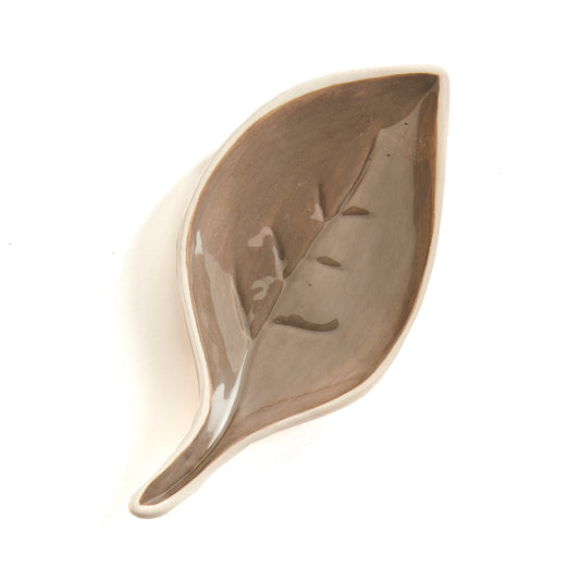 Ceramic Nordic Summer Leaf Tea Bag Holder