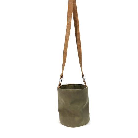 Pot, 4in, Nordic Summer Faux Leather, Hanging