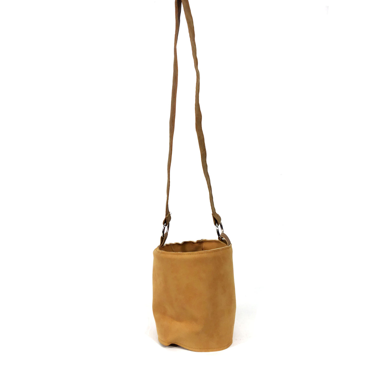 Pot, 4in, Nordic Summer Faux Leather, Hanging