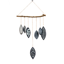 Load image into Gallery viewer, Nordic Summer Ceramic &amp; Wood Wind Chime, 23.5in
