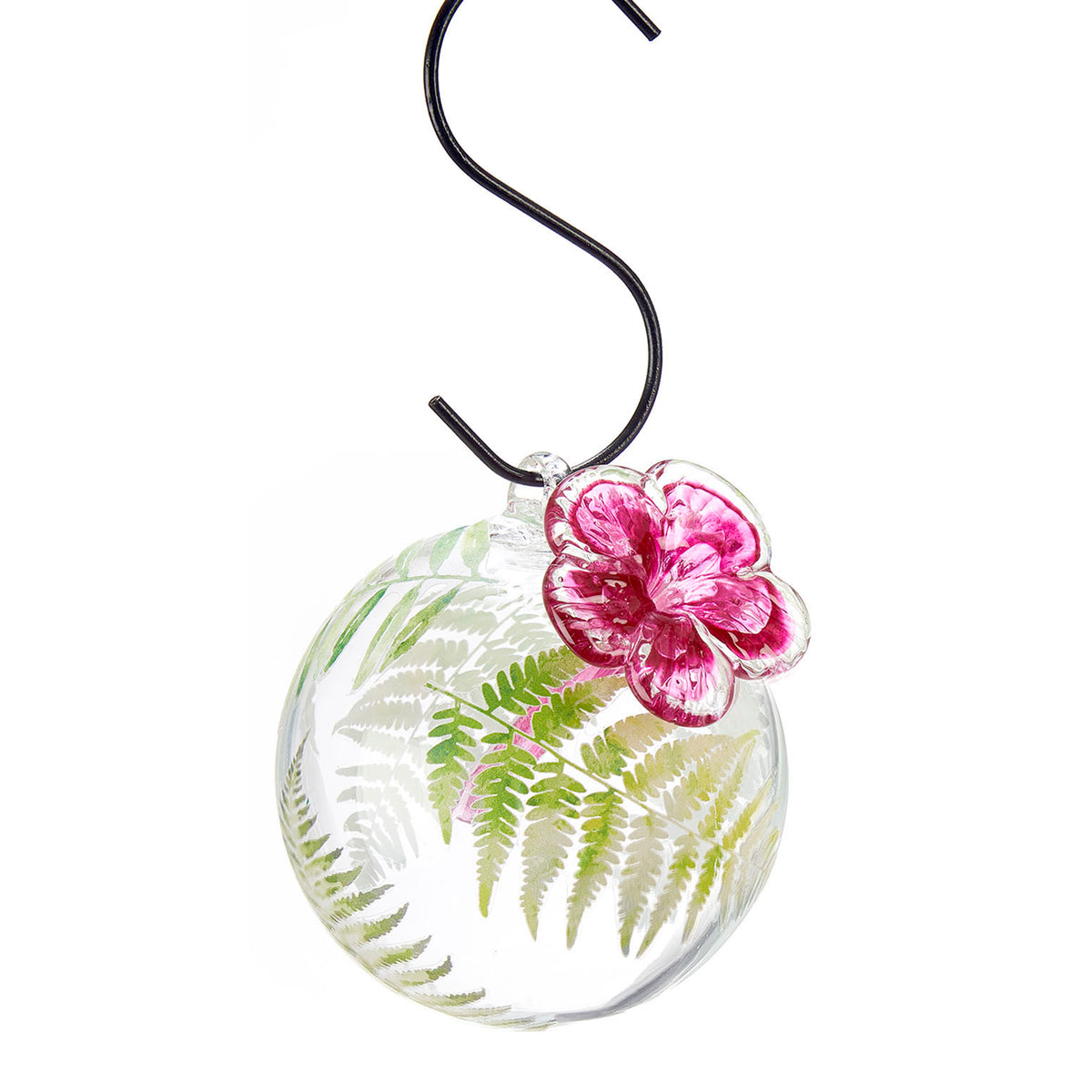 Botanica Glass Ball Hummingbird Feeder, 2 Styles