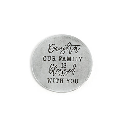 Metal Tree of Life Token with Sentiment, 8 Styles