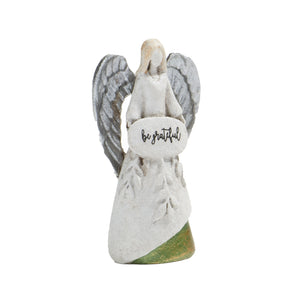 Polyresin Angel Token with Sentiment Plaque