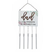 Load image into Gallery viewer, Mini Sentiment Sign Metal Wind Chime, 13in
