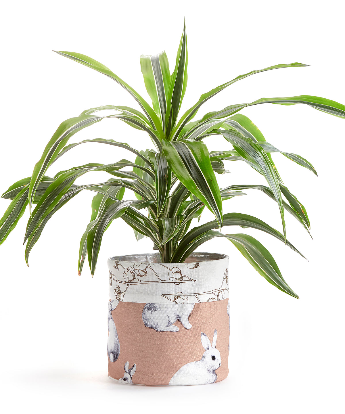 Pot, 6in, Fabric, Cottontail Soft Cover
