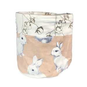 Pot, 6in, Fabric, Cottontail Soft Cover