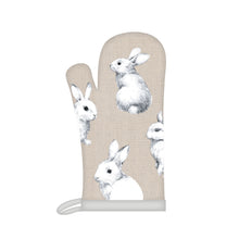 Load image into Gallery viewer, Cottontail Bunnies Cotton Oven Mitt, 2 Styles
