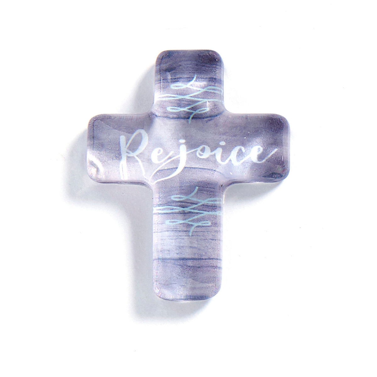 Cottontail Easter Sentiment Glass Token, 6 Styles