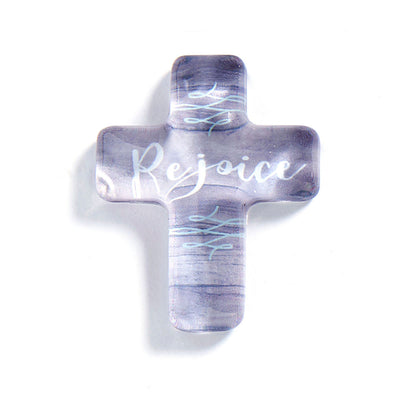 Cottontail Easter Sentiment Glass Token, 6 Styles