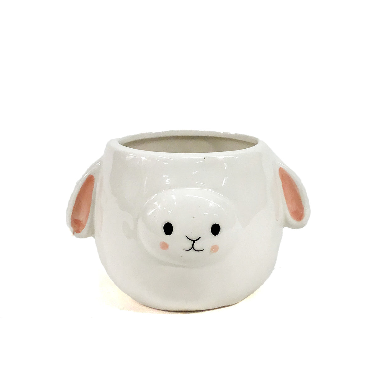 Pot, 3.5in, Ceramic, Easter Animal, 4 Styles