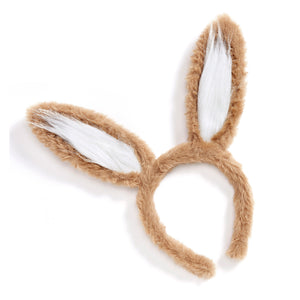 Furry Easter Bunny Ears Headband