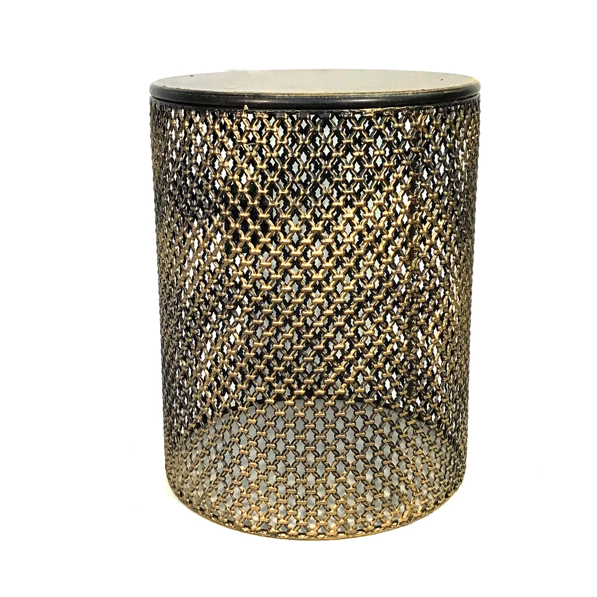 Moroccan Patio Stool/Plant Stand, 14in