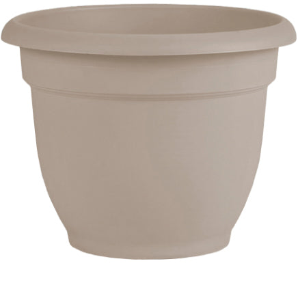 Planter, 16in, Ariana Self-Watering, Pebble Stone