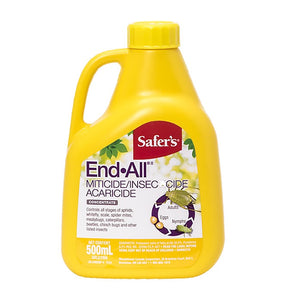 Safer's End-All II Insecticide, Concentrate, 500ml