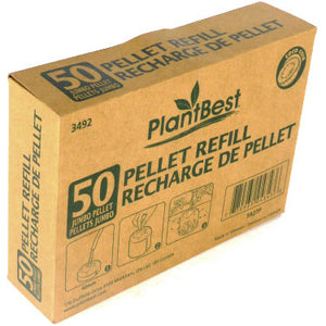 PlantBest 42mm Coir Growing Pellet Refill, 50 pack