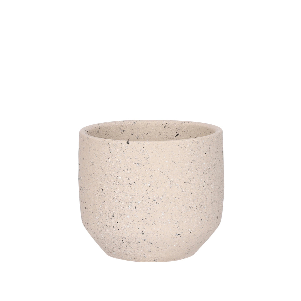 Pot, 4in, Ceramic, Quinn, Off White