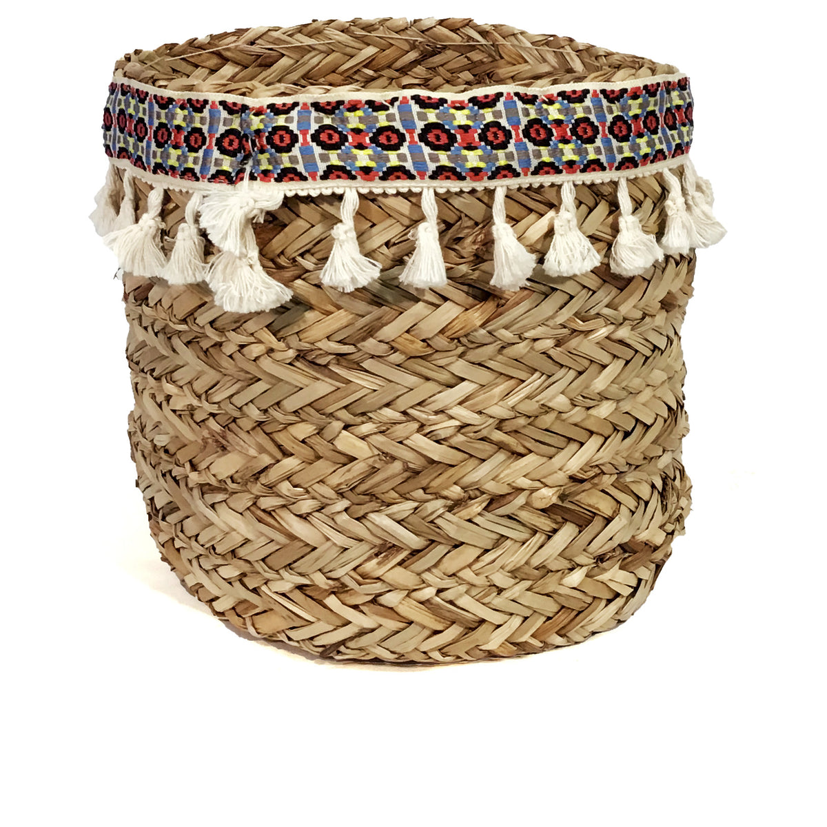 Pot, 8in, Folke Seagrass Basket