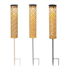 Load image into Gallery viewer, Bali Cylinder Solar Stake, 24in, 3 Colours
