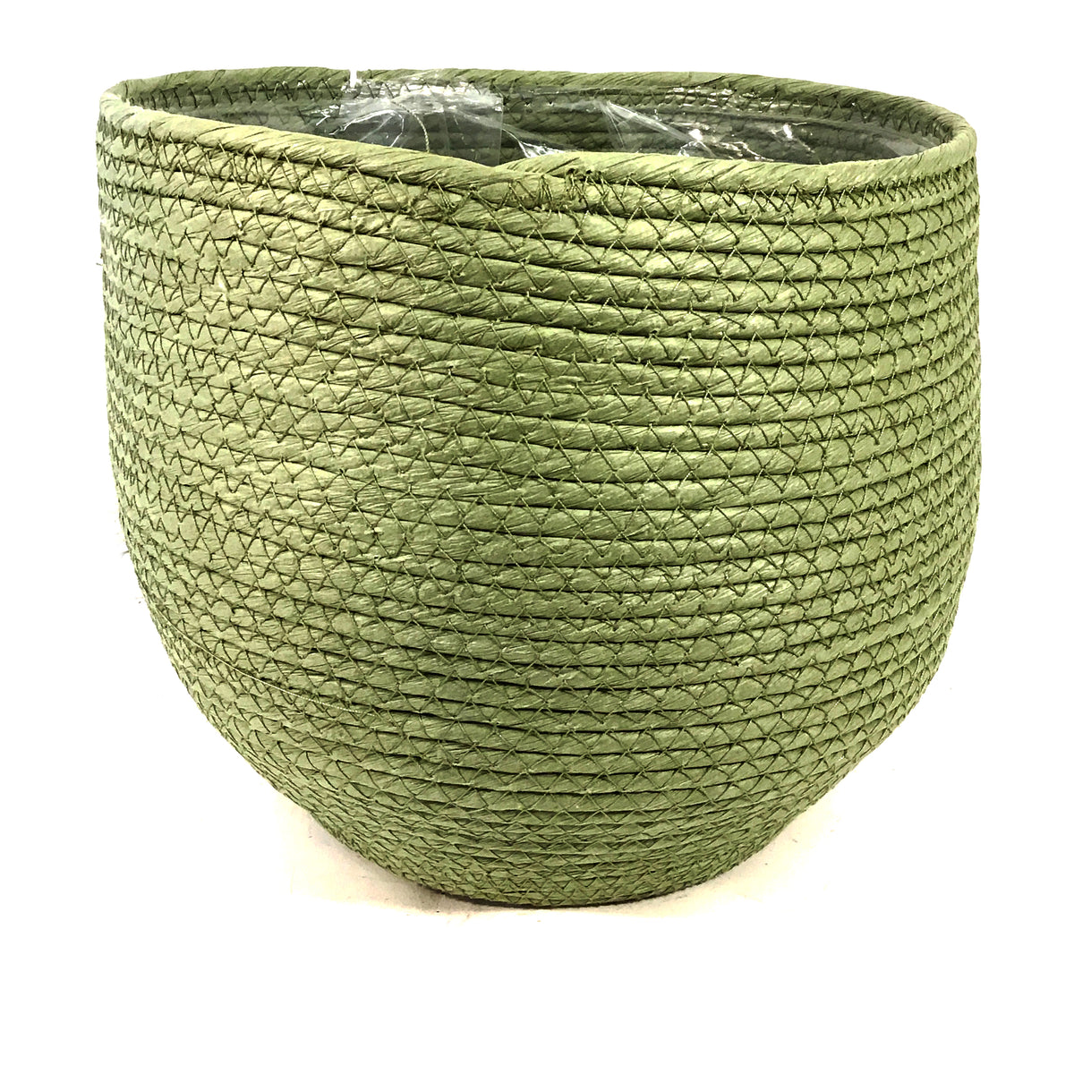 Pot, 10in, Jorck Basket, Green