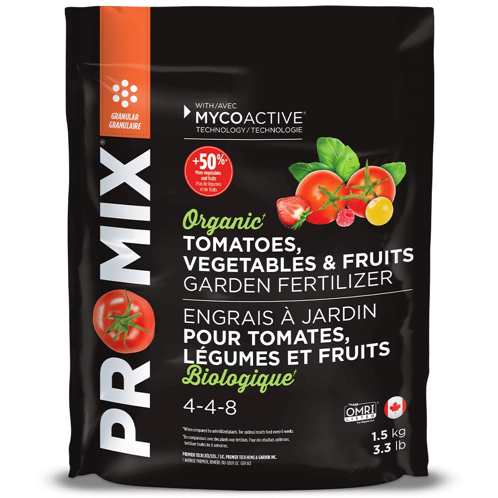 PRO-MIX Org Tomato, Veg & Fruits Fertilizer, 1.5kg