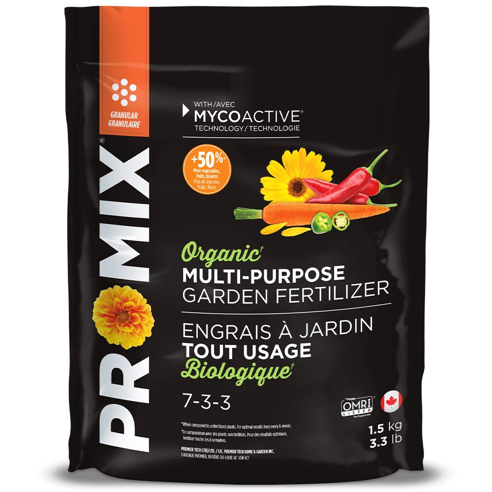 PRO-MIX Org Multi-Purpose Garden Fertilizer, 1.5kg