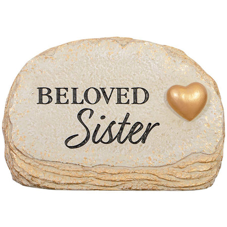 Polyresin Memorial Message Bar, Sister