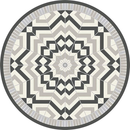 Vinyl Placemat, Neutral Tiles, 15in