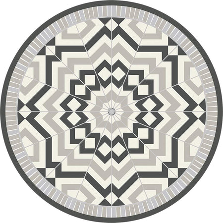 Vinyl Placemat, Neutral Tiles, 15in