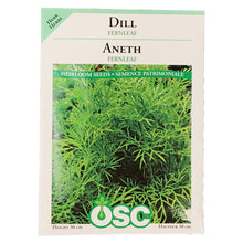 Load image into Gallery viewer, Dill - Fernleaf Seeds, OSC
